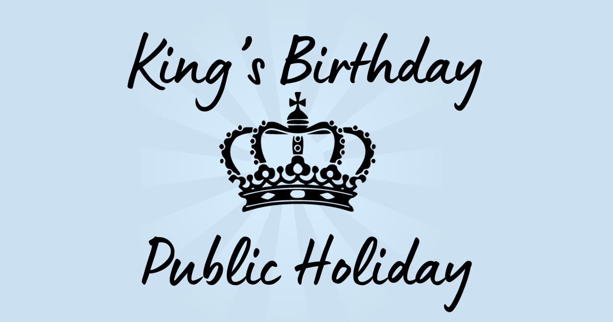 Kings Bday